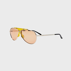 The Attico Aviator Sunglasses - Gold | Kith Gold