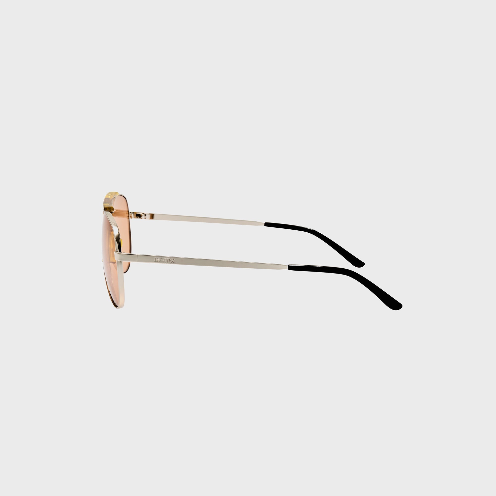 The Attico Aviator Sunglasses - Gold | Kith Gold