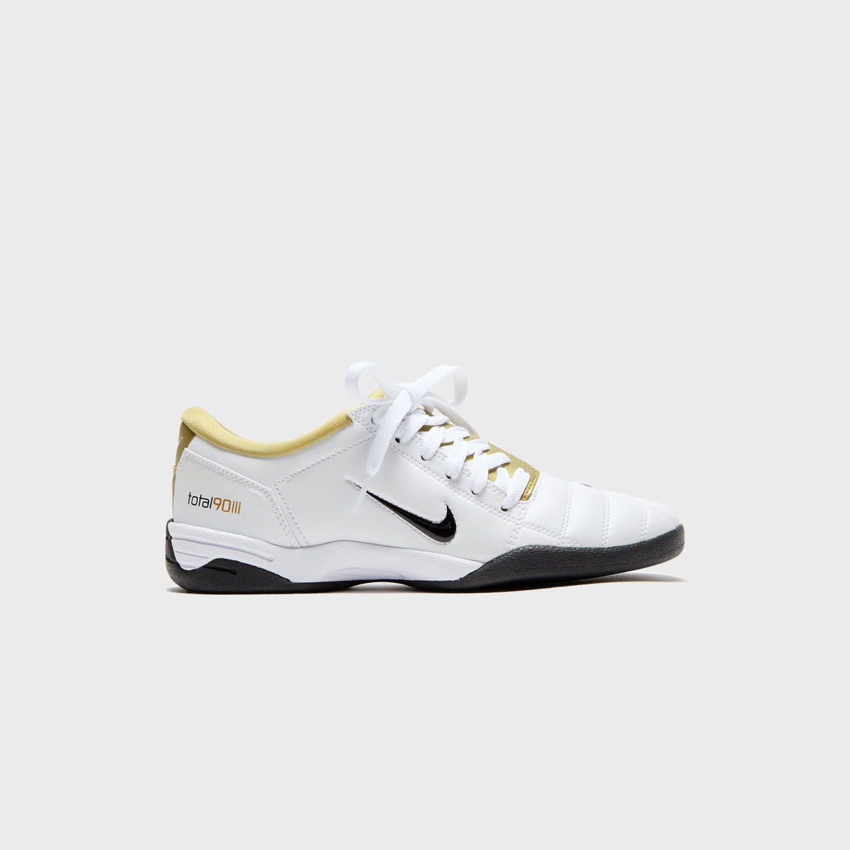 Nike T90 SP - White / Black / Metallic Gold | Kith White / Black / Metallic Gold