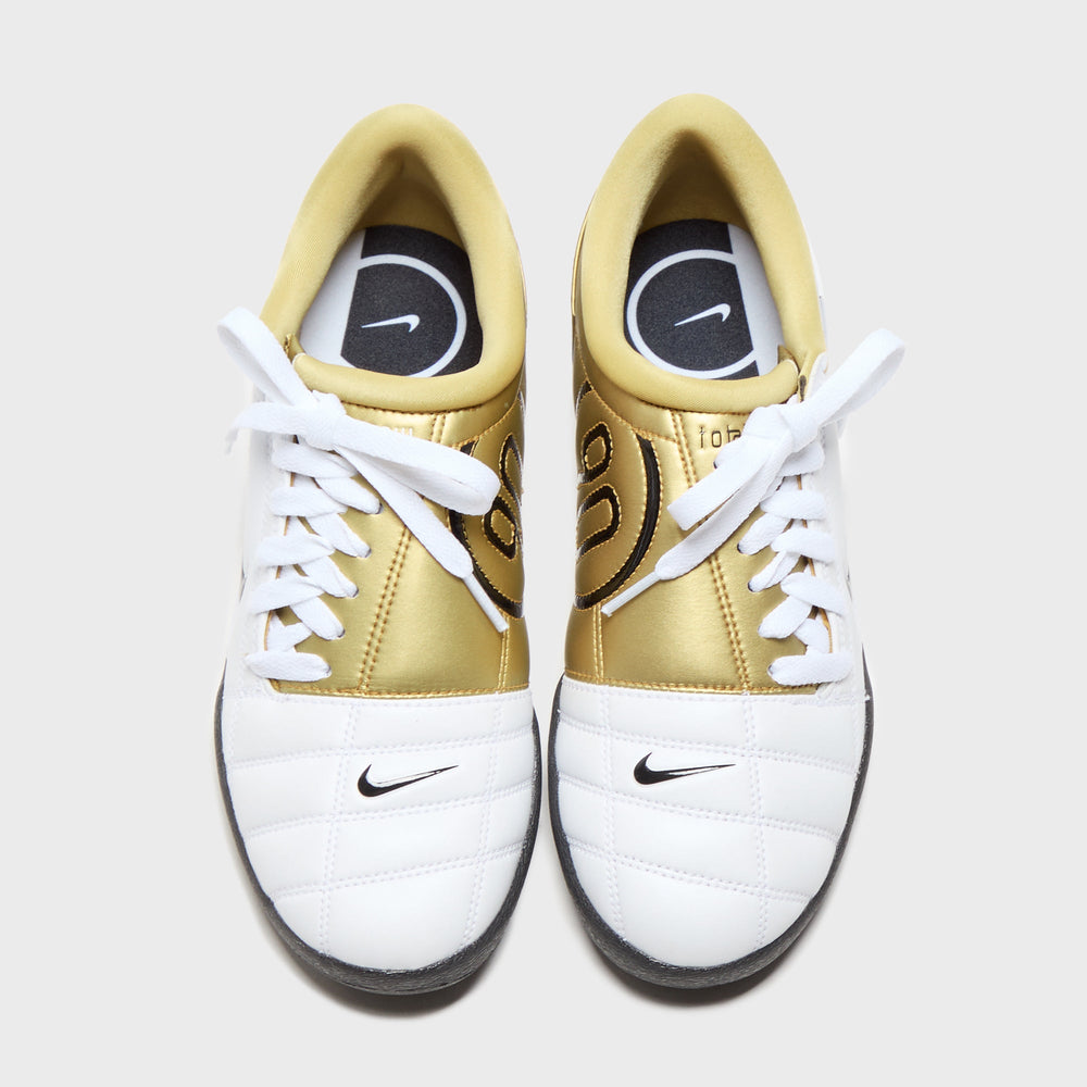 Nike T90 SP - White / Black / Metallic Gold | Kith White / Black / Metallic Gold
