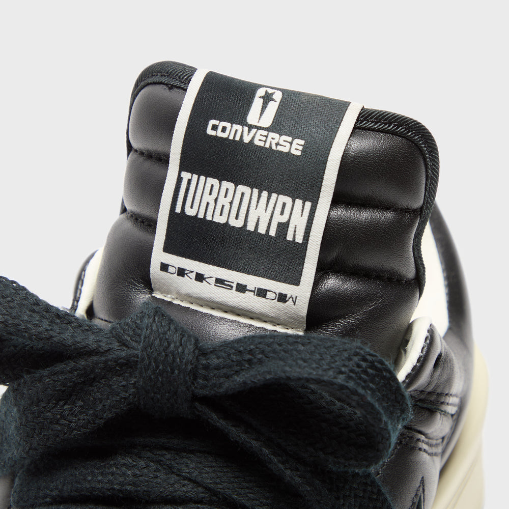 Rick Owens x Converse DRKSHDW Turbowpn Ox - Black | Kith Black