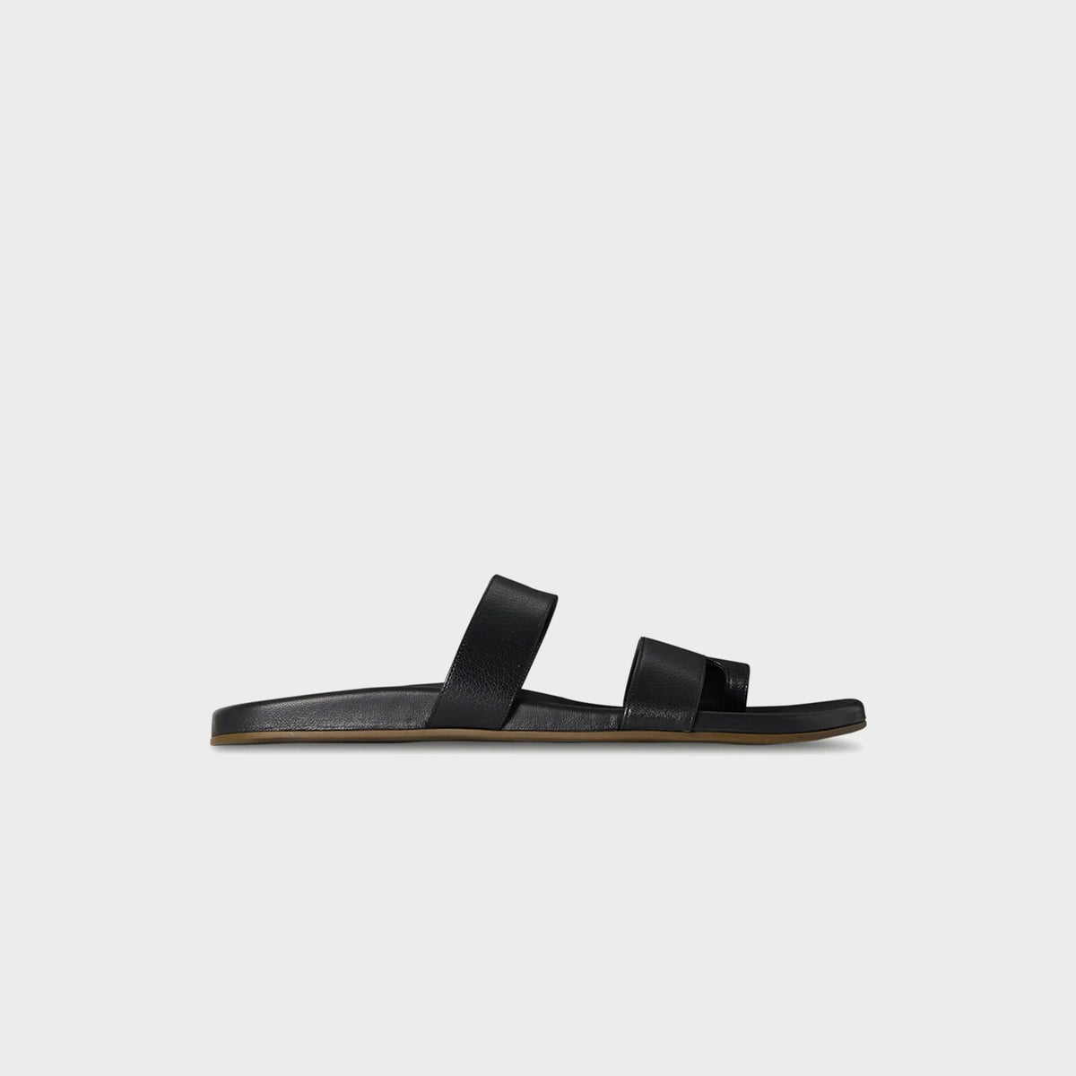 The Row Hugh Sandal Grainy Calfskin - Black | Kith Black