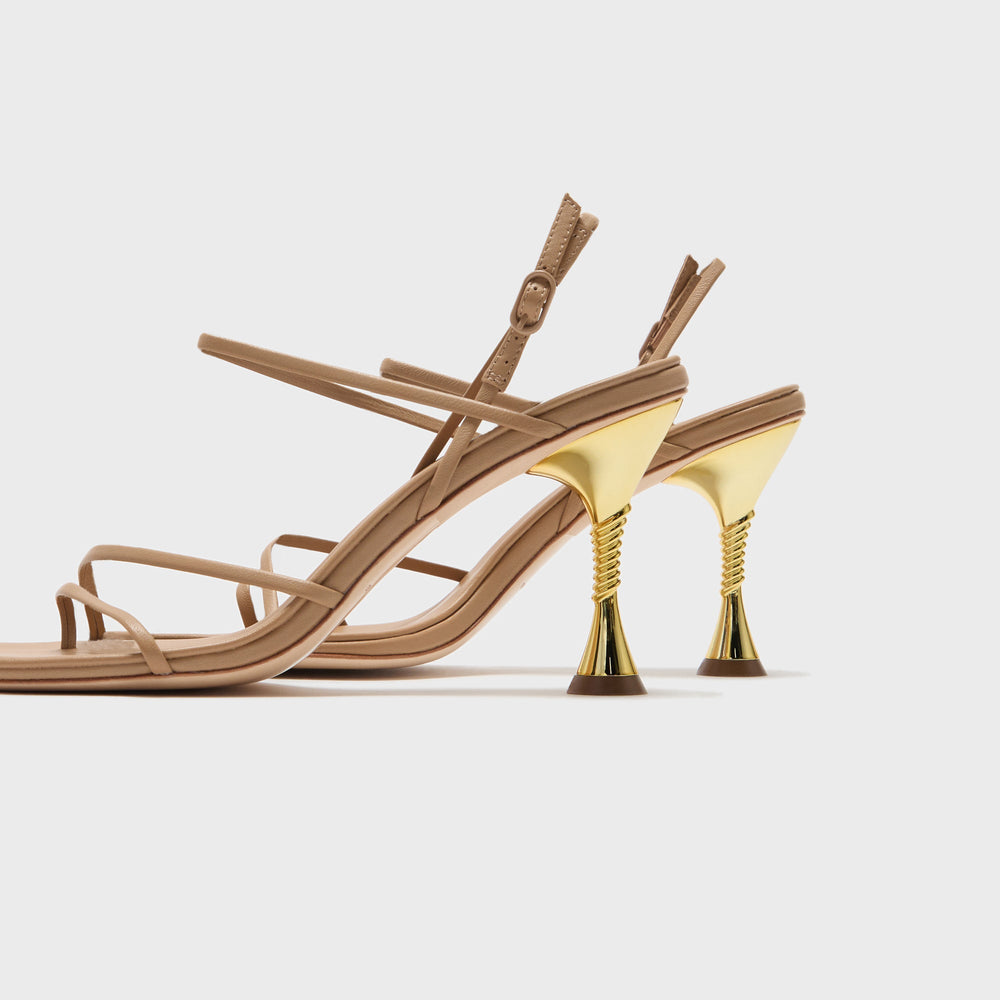 Studio Amelia Helix 90 Sandal - Beige | Kith Beige