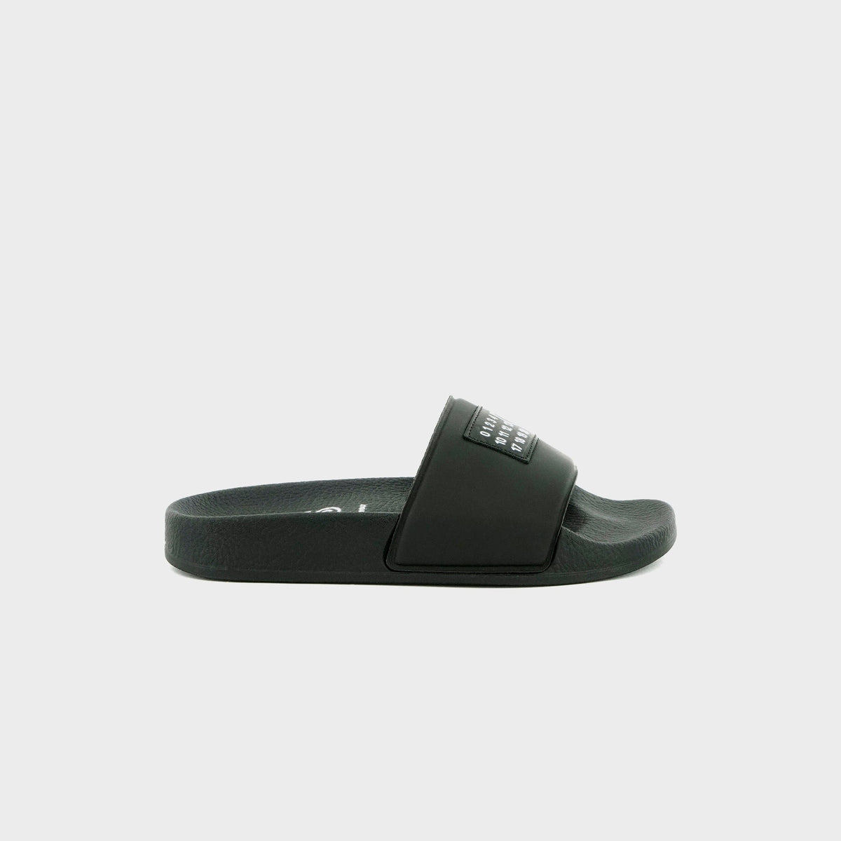 MM6 Maison Margiela Kids PVC Pool Slides - Black | Kith Black