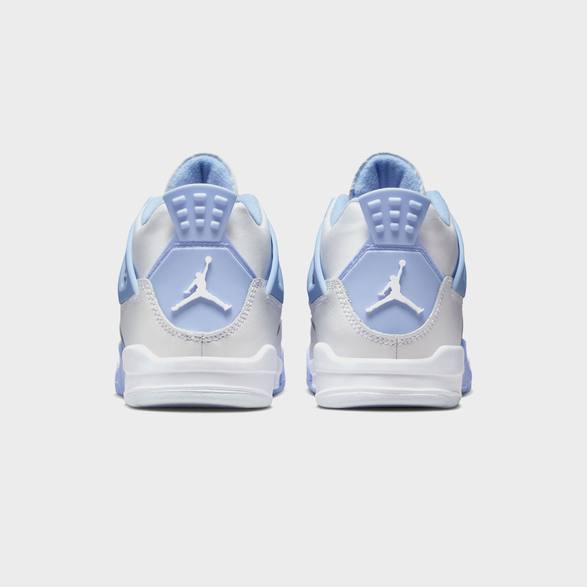 Jordan PS Air Jordan 4 Retro - White / Aluminum / Blue Tint / Oil Gree | Kith White / Aluminum / Blue Tint / Oil Green