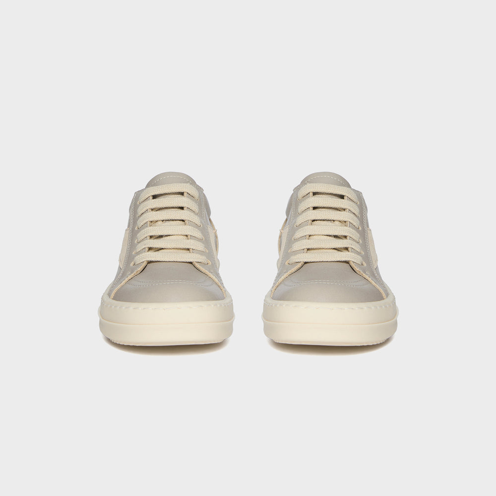 Rick Owens Kids Vintage Sneakers Scarpe in Pelle - Dinge / Milk / Milk | Kith Dinge / Milk / Milk