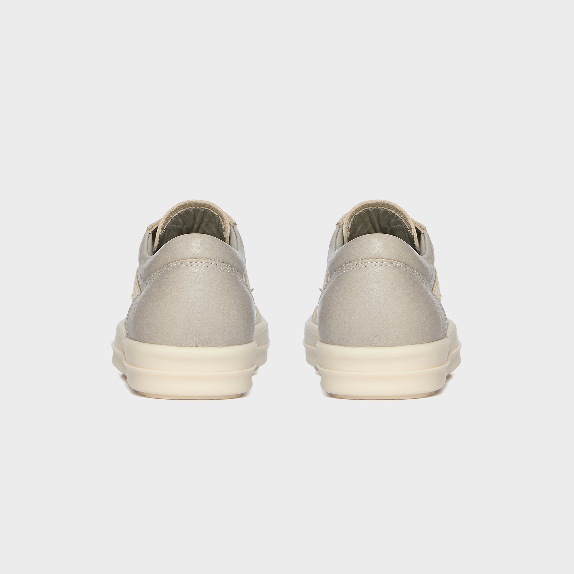Rick Owens Kids Vintage Sneakers Scarpe in Pelle - Dinge / Milk / Milk | Kith Dinge / Milk / Milk