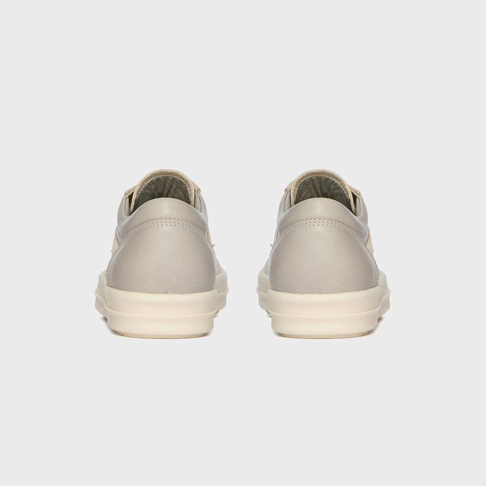 Rick Owens Kids Vintage Sneakers Scarpe in Pelle - Dinge / Milk / Milk | Kith Dinge / Milk / Milk