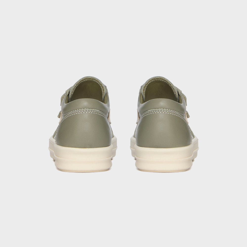 Rick Owens Baby Vintage Sneakers Scarpe in Pelle - Dinge / Milk / Milk | Kith Dinge / Milk / Milk