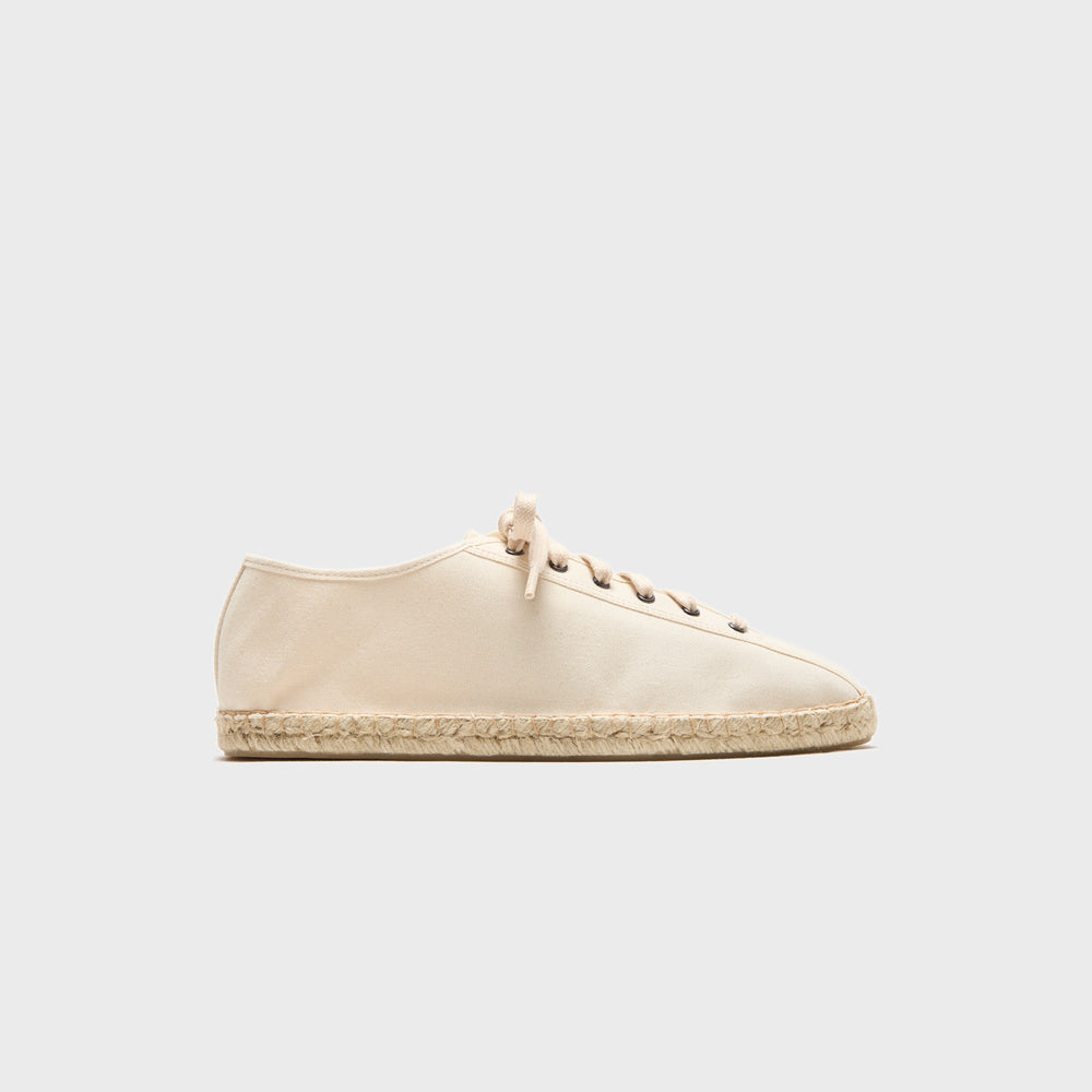 Lemaire Linoleum Laced Espadrilles - Off White | Kith Off White