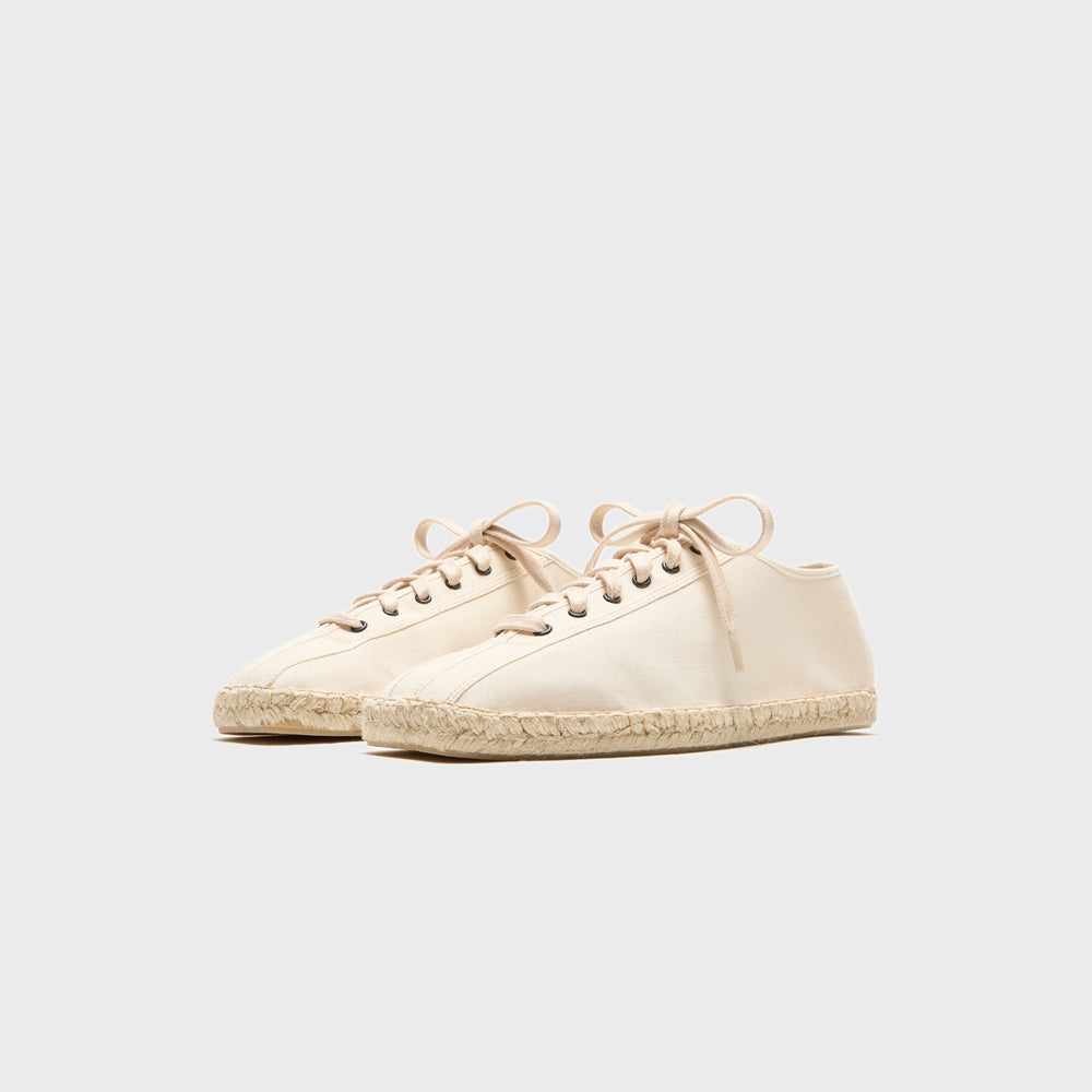 Lemaire Linoleum Laced Espadrilles - Off White | Kith Off White