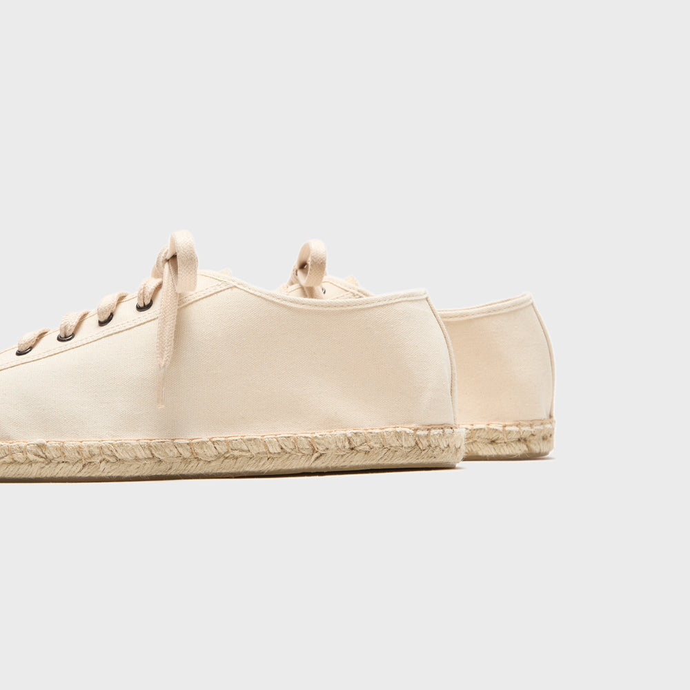 Lemaire Linoleum Laced Espadrilles - Off White | Kith Off White
