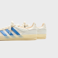 adidas Gazelle Indoor - Off White / Focus Blue / Warm Vanilla | Kith Off White / Focus Blue / Warm Vanilla