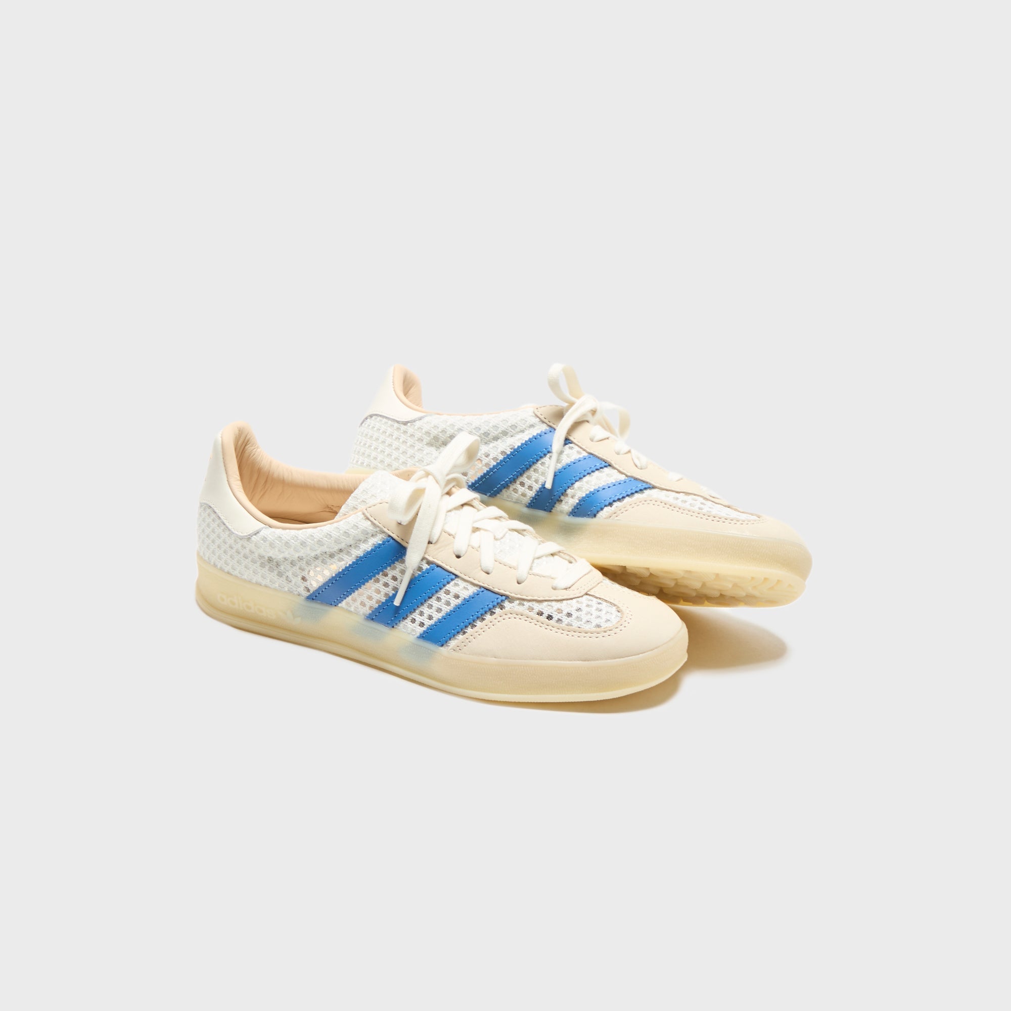 adidas Gazelle Indoor - Off White / Focus Blue / Warm Vanilla | Kith Off White / Focus Blue / Warm Vanilla
