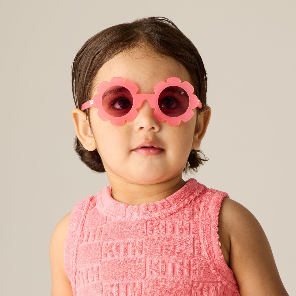 Kith Baby for Babiators Flower - Frosted Pink 0-2 | Kith Frosted Pink 0-2