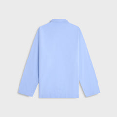 Tekla Poplin Long Sleeve Pyjama Shirt - Solid Cornflower | Kith Solid Cornflower