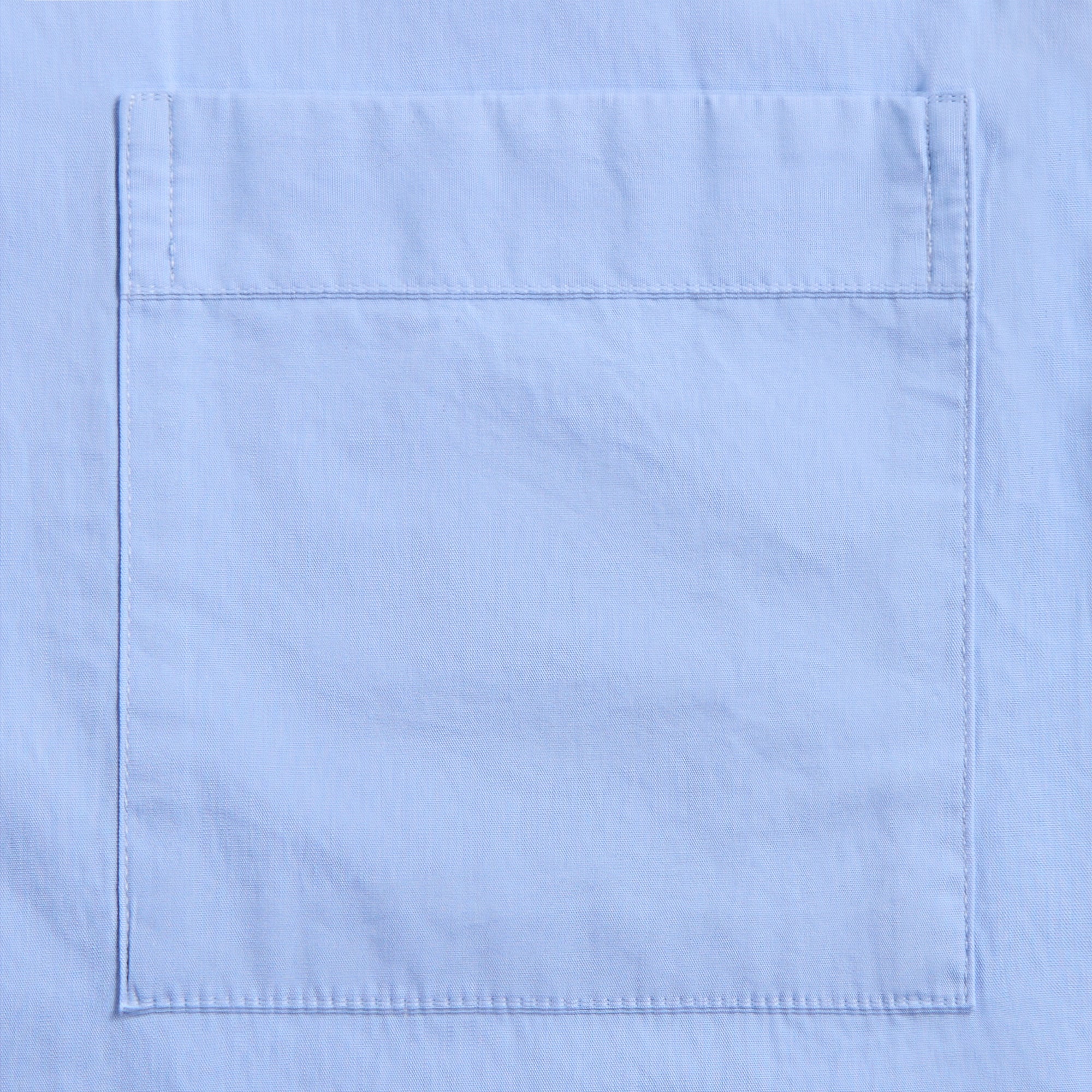 Tekla Poplin Long Sleeve Pyjama Shirt - Solid Cornflower | Kith Solid Cornflower
