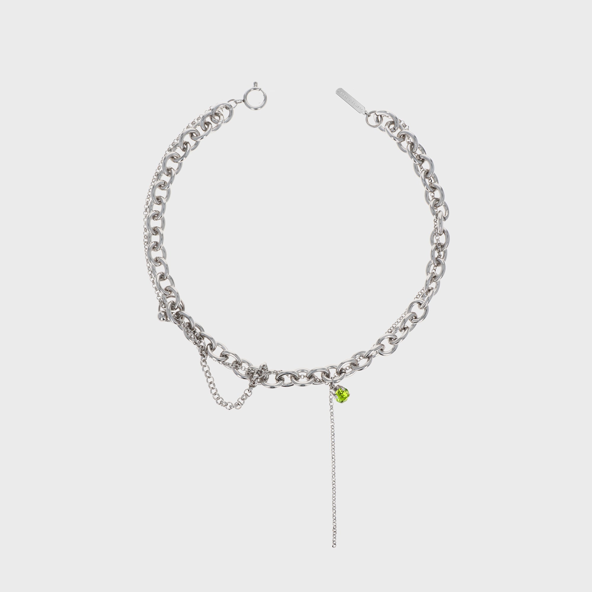 Justine Clenquet Lucy Necklace - Acid Green | Kith Acid Green