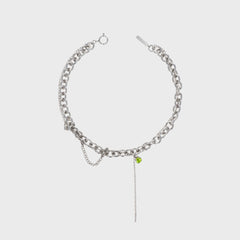 Justine Clenquet Lucy Necklace - Acid Green | Kith Acid Green