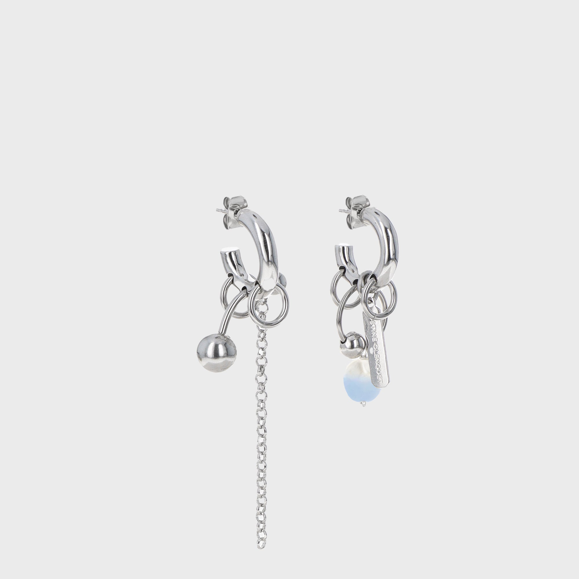 Justine Clenquet Holly Earring - Pearl Blue | Kith Pearl Blue