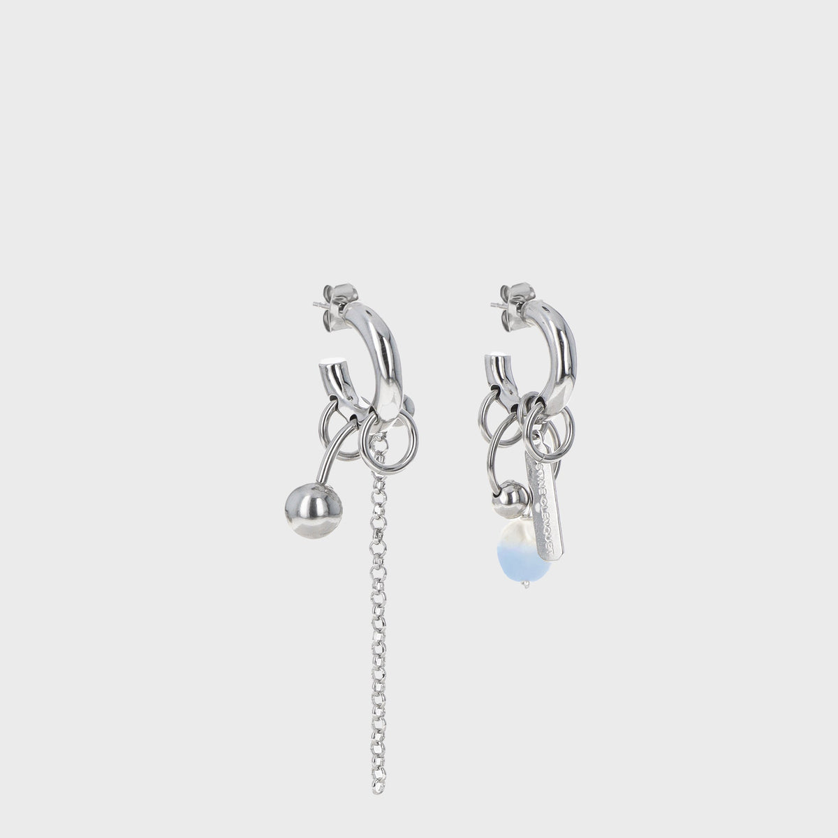 Justine Clenquet Holly Earring - Pearl Blue | Kith Pearl Blue