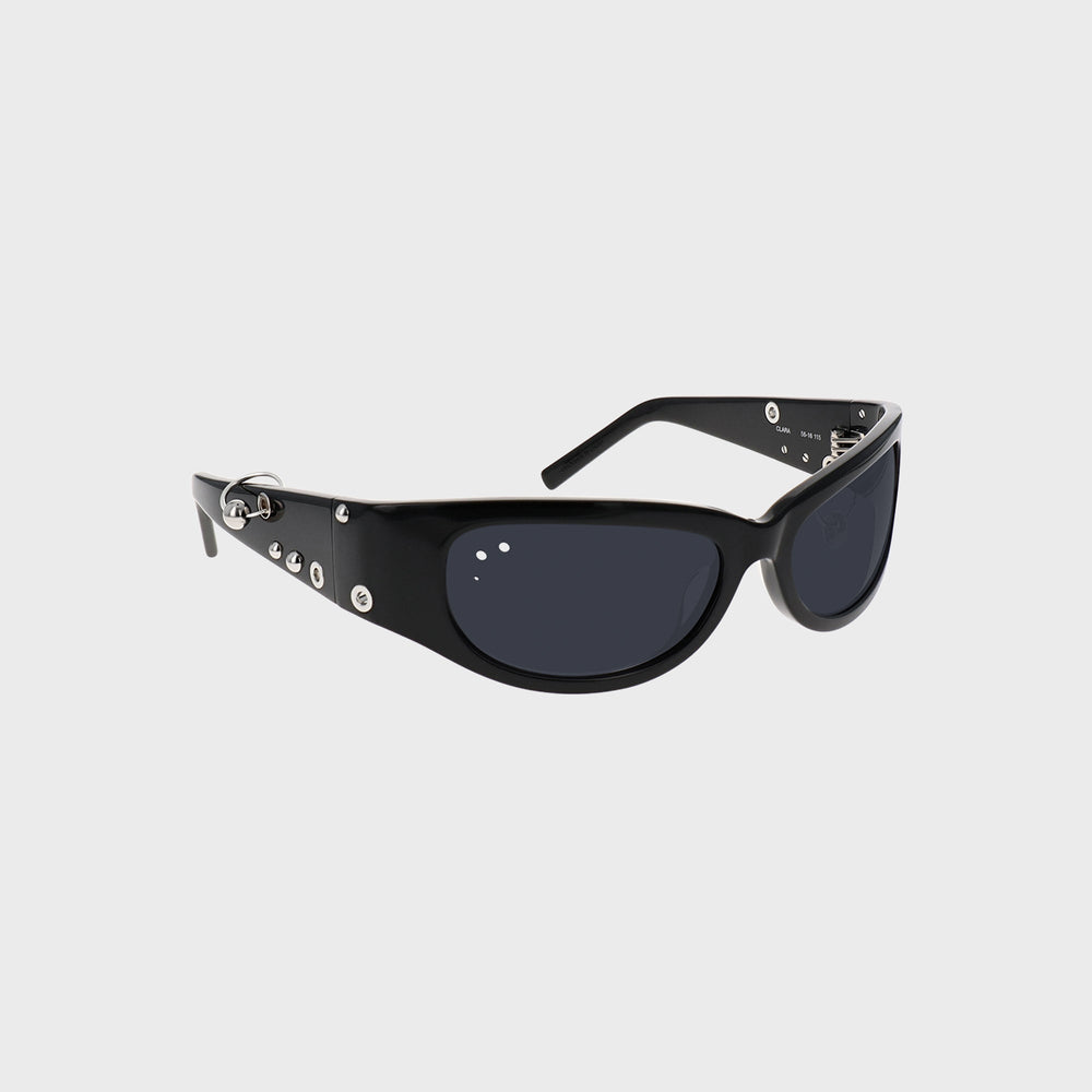 Justine Clenquet Clara Sunglasses - Black | Kith Black