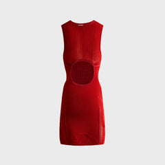 Isa Boulder Rider Tight Mini Dress - Brick | Kith Brick
