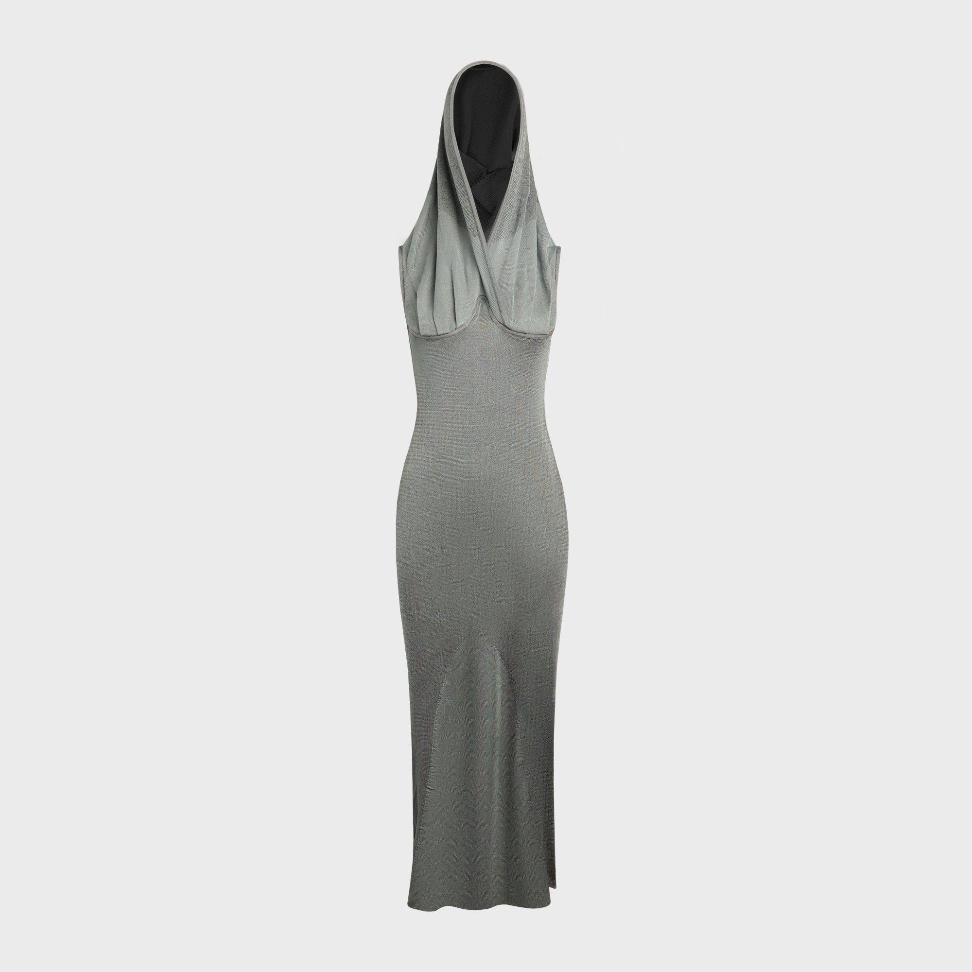 Isa Boulder Lowhood Maxi Dress - Silver Slate | Kith Silver Slate