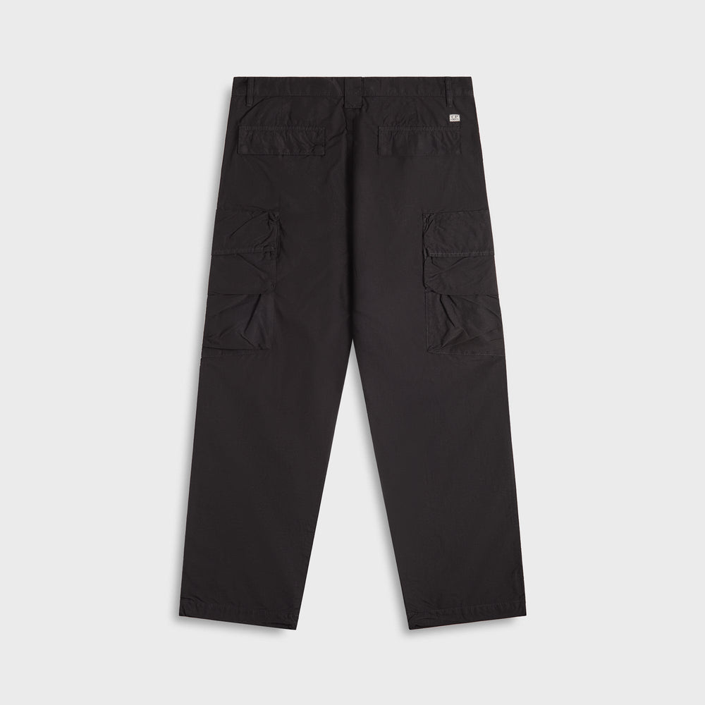 C.P. Company Flatt Nylon Cargo Pants - Black | Kith Black