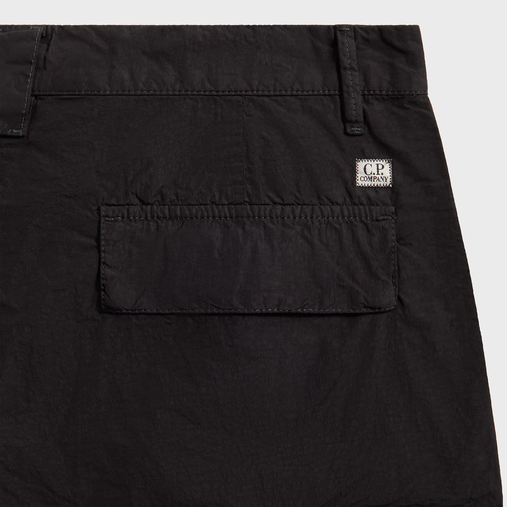 C.P. Company Flatt Nylon Cargo Pants - Black | Kith Black