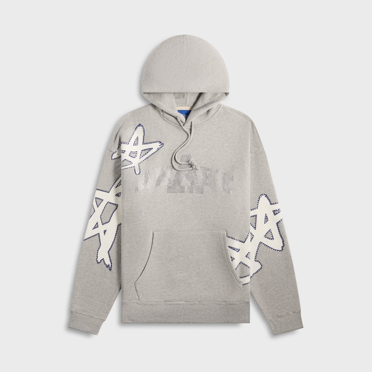 Awake NY Rhinestone Star Hoodie - Heather Grey | Kith Heather Grey