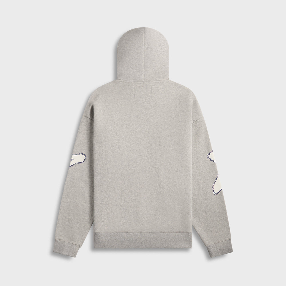 Awake NY Rhinestone Star Hoodie - Heather Grey | Kith Heather Grey