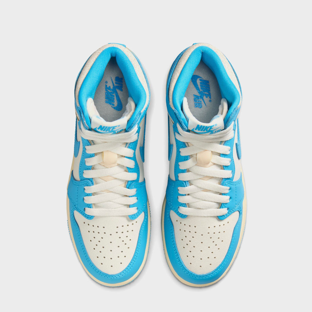 Jordan GS Air Jordan 1 Retro High OG - Dark Powder Blue / Blue / Sail | Kith Dark Powder Blue / Blue / Sail