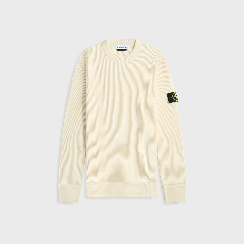 Stone Island Crewneck Sweater - Ivory | Kith Ivory