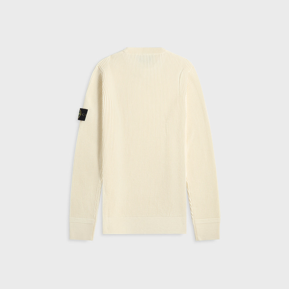 Stone Island Crewneck Sweater - Ivory | Kith Ivory