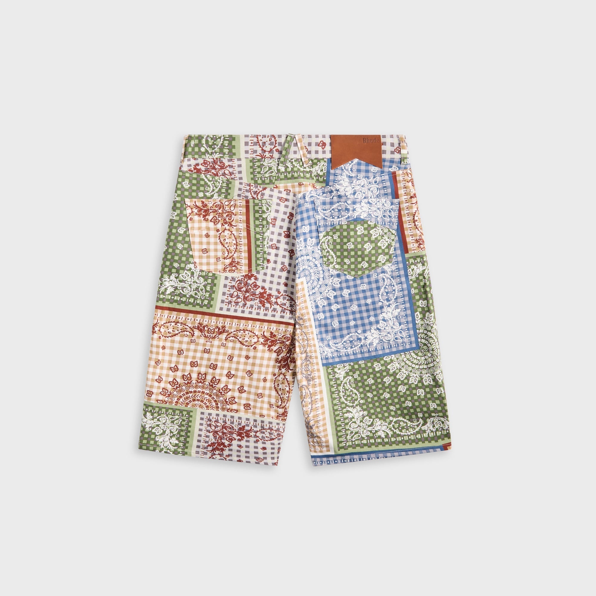 Rhude Bandana Traxedo Baggy Short - Multi | Kith Multi