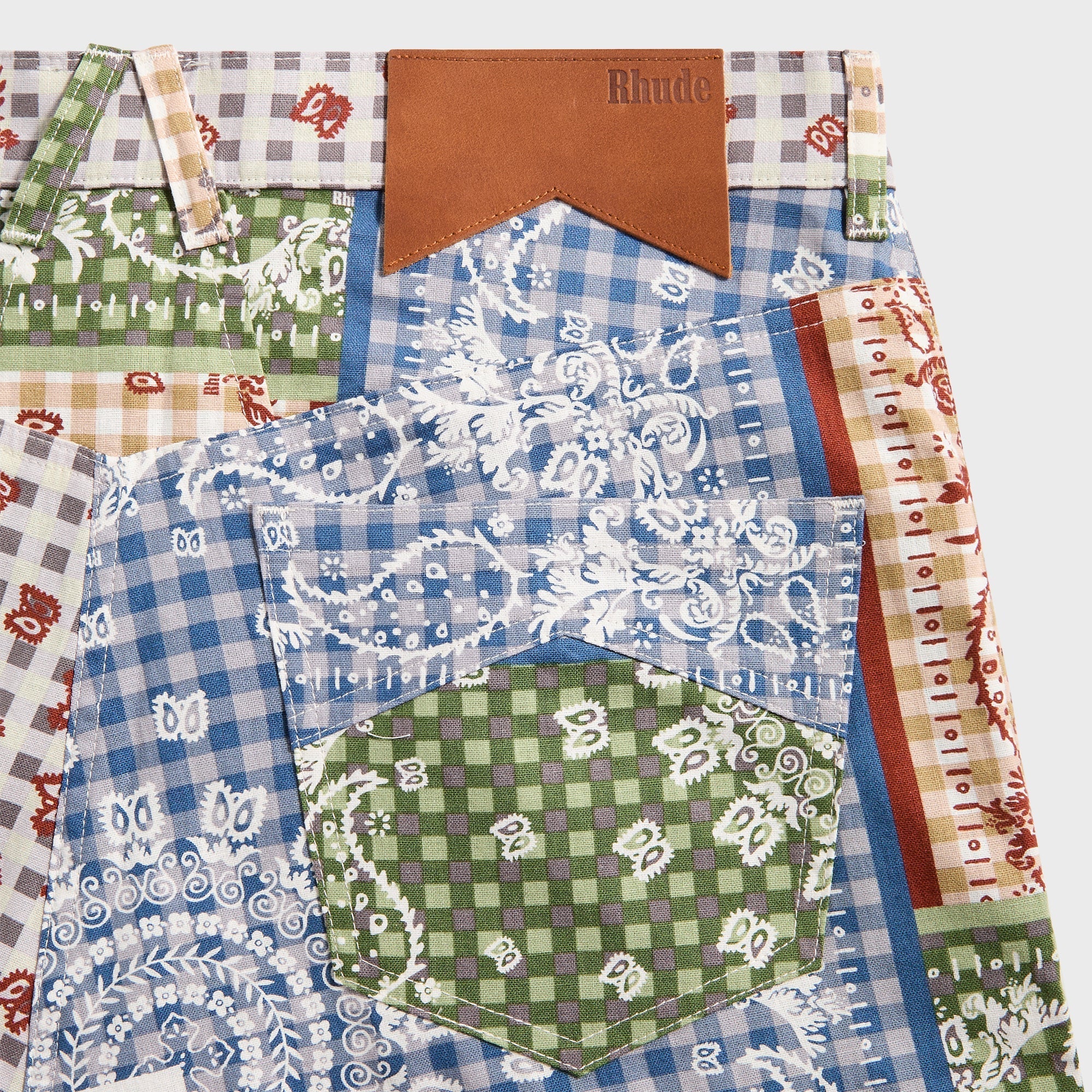 Rhude Bandana Traxedo Baggy Short - Multi | Kith Multi