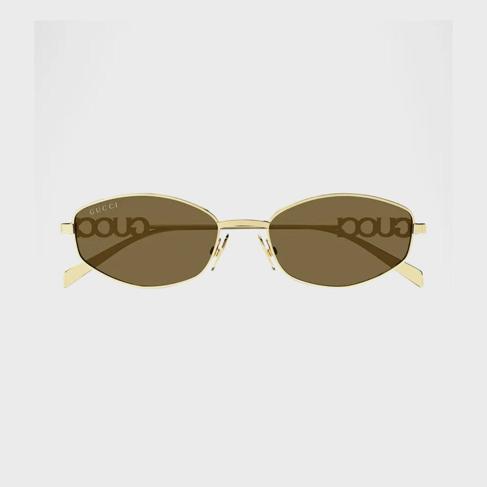 Gucci GG Metal Frames 02S - Gold | Kith Gold