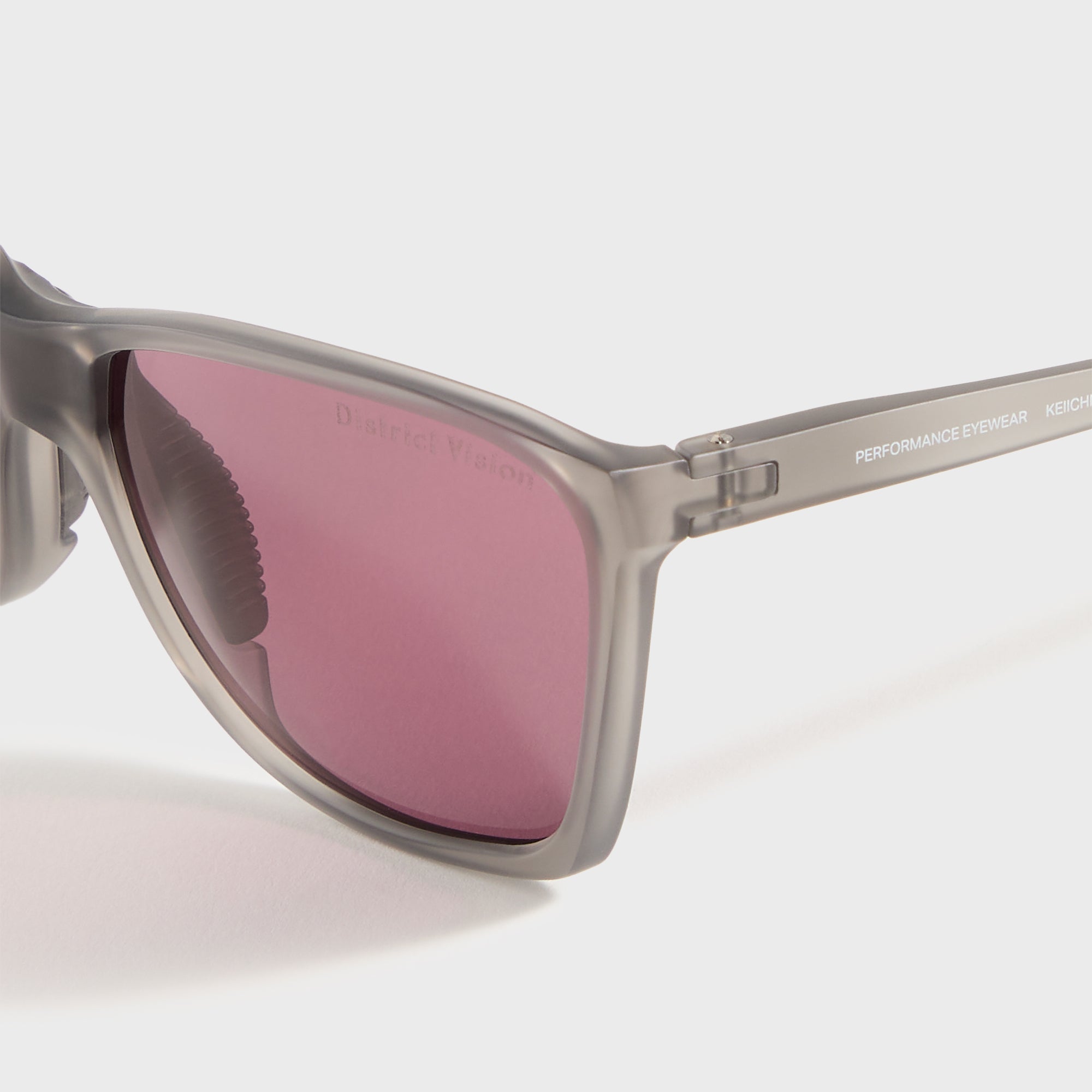 District Vision Keiichi Standard - Gray / D+ Black Rose | Kith Gray / D+ Black Rose