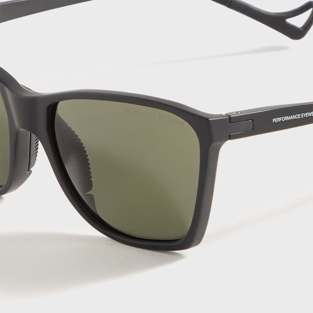 District Vision Keiichi Standard - Black / D+ G15 | Kith Black / D+ G15