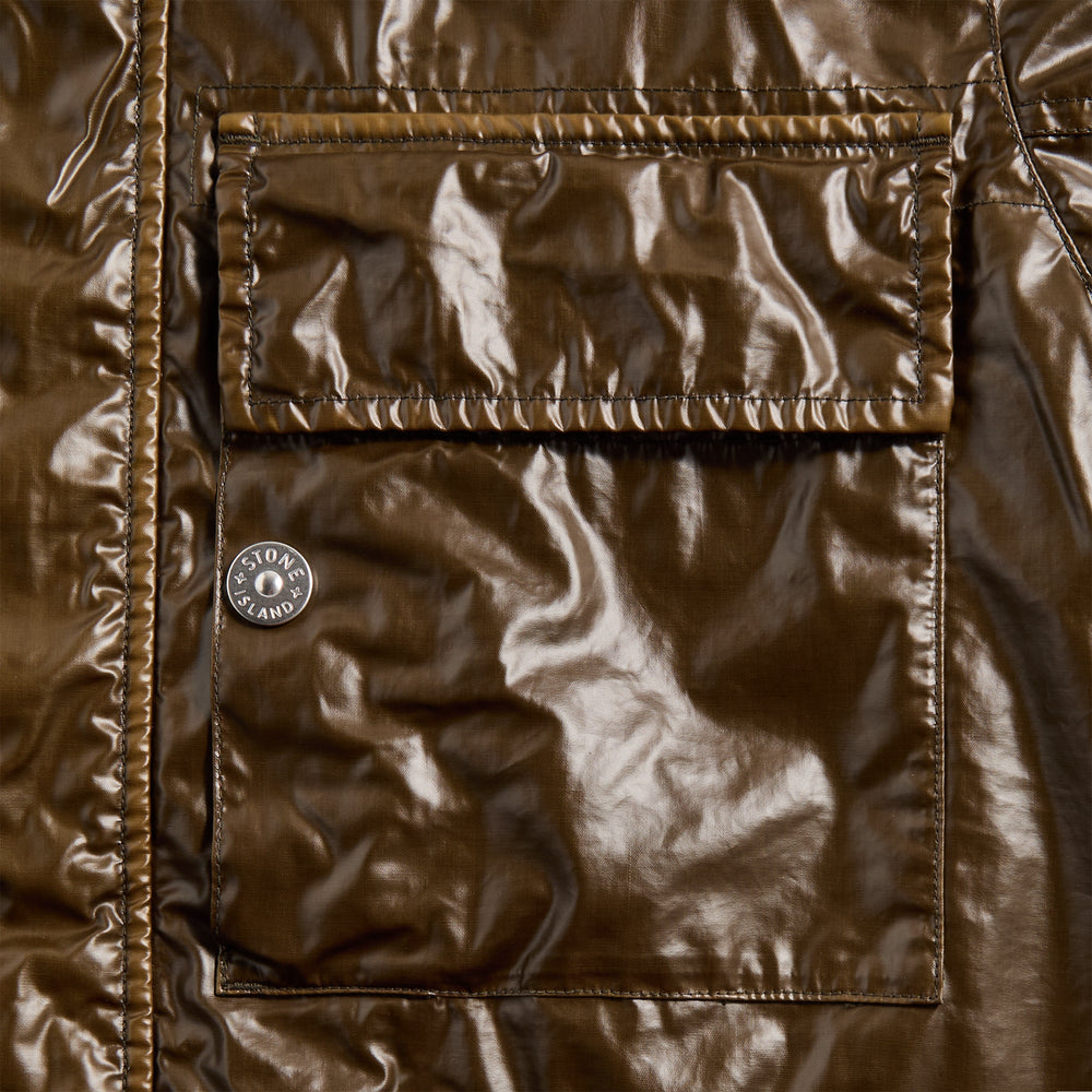 Stone Island Mussola Gommata-Tc Garment Dyed Jacket - Antique Rose | Kith Antique Rose