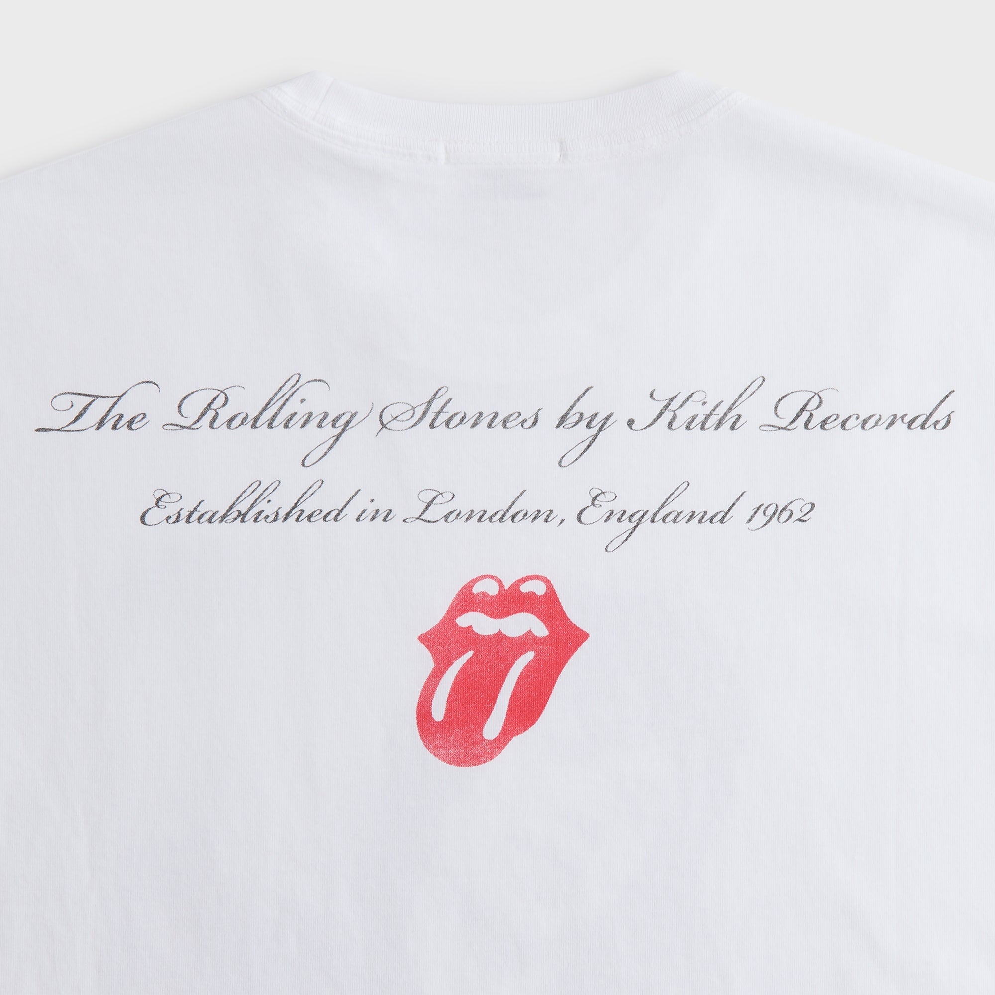 Kith for The Rolling Stones Mick Photo Vintage Tee - White | Kith White
