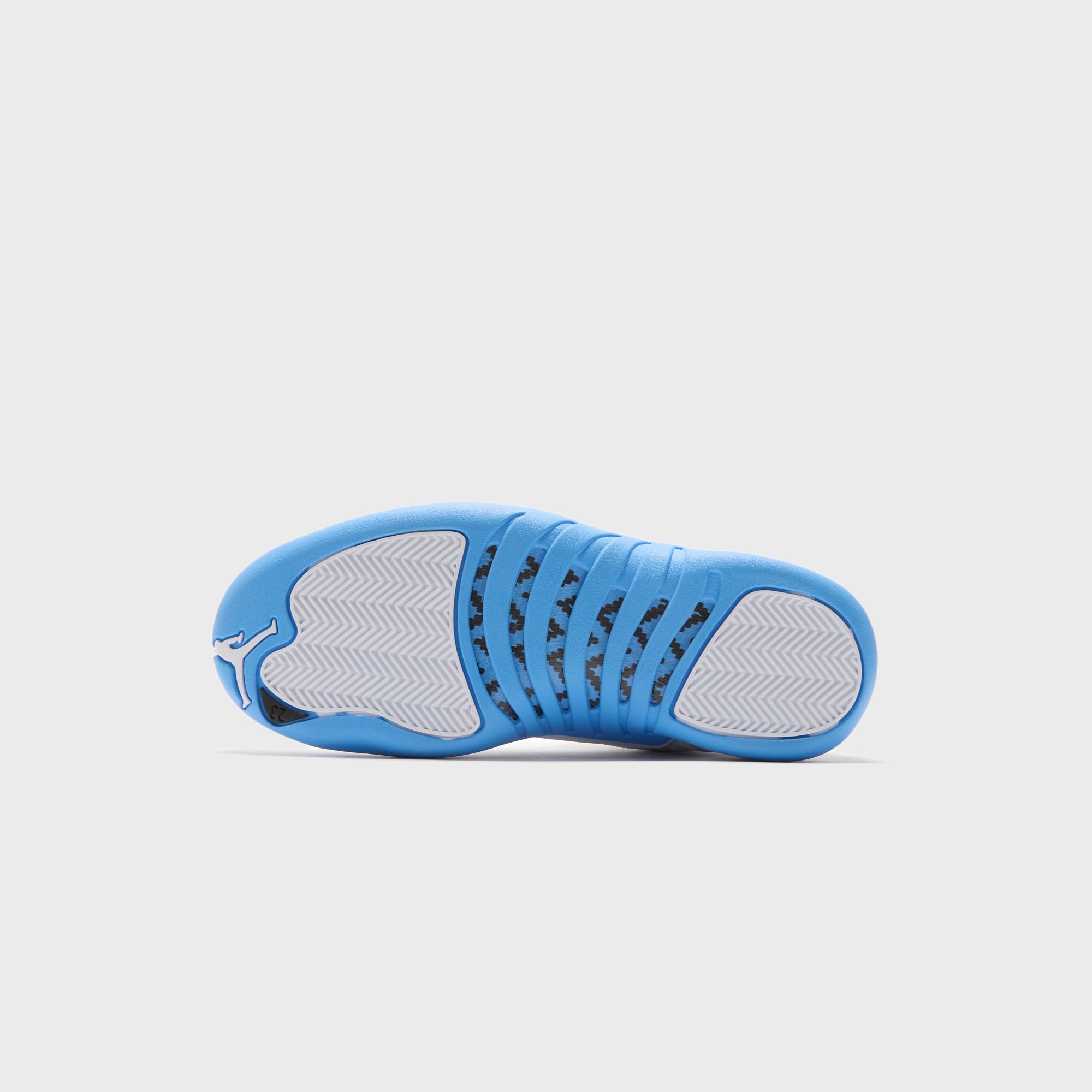Jordan Air Jordan 12 Retro - White / Metallic Silver / University Blue | Kith White / Metallic Silver / University Blue