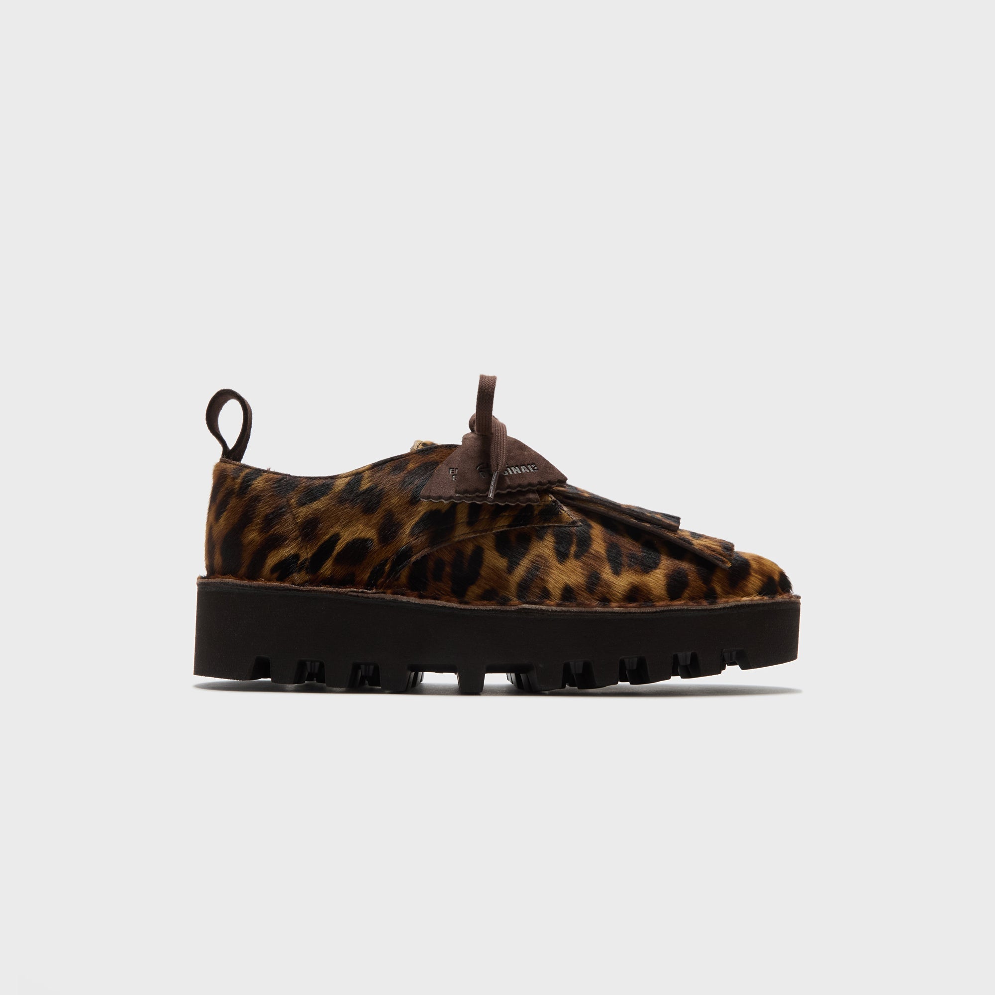 Clarks x Engineered Garments Desert Khan - Leopard Pony | Kith Leopard Pony