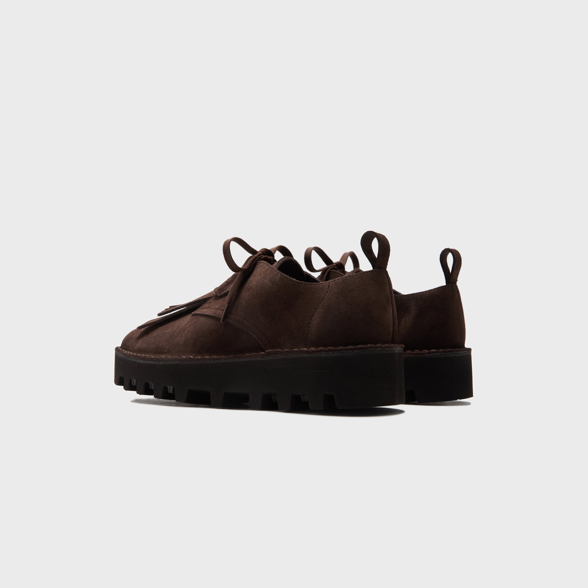 Clarks x Engineered Garments Desert Khan - Brown Suede | Kith Brown Suede