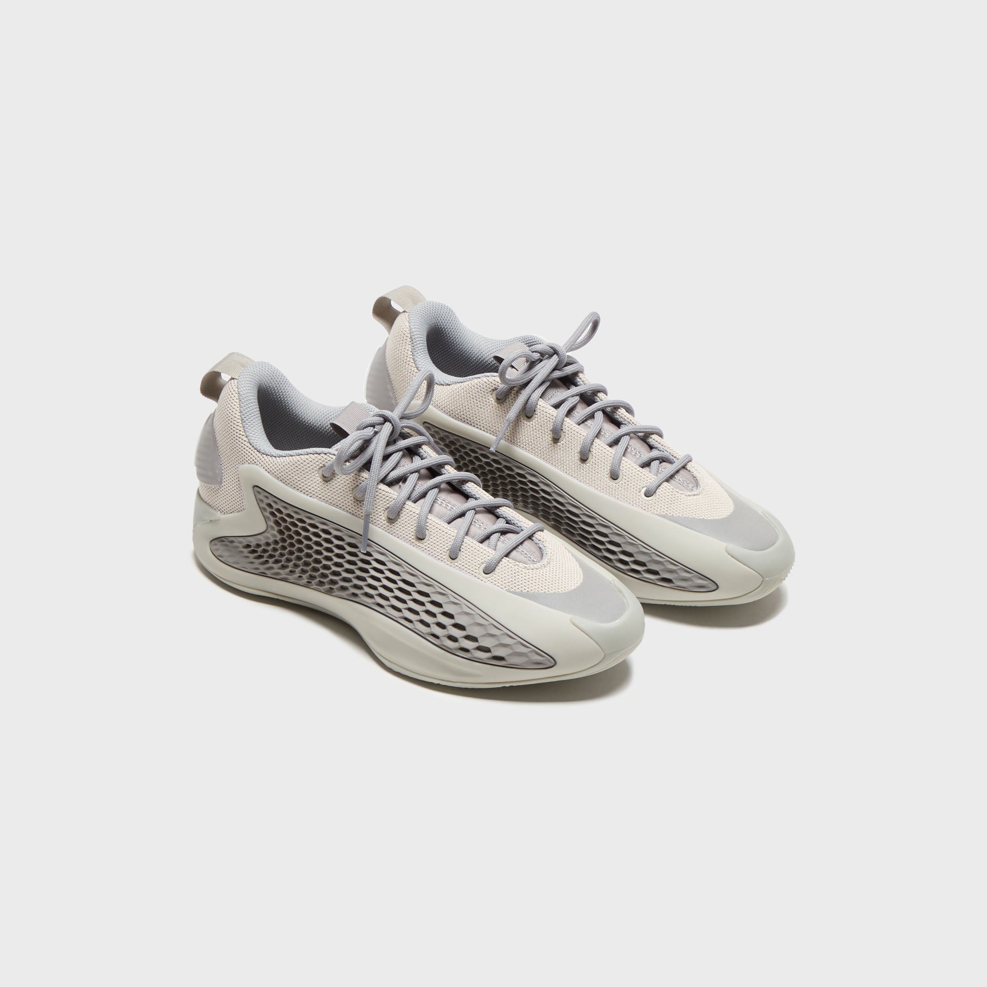 adidas AE 1 Low - Metallic Grey / Dove Grey / Cloud White | Kith Metallic Grey / Dove Grey / Cloud White