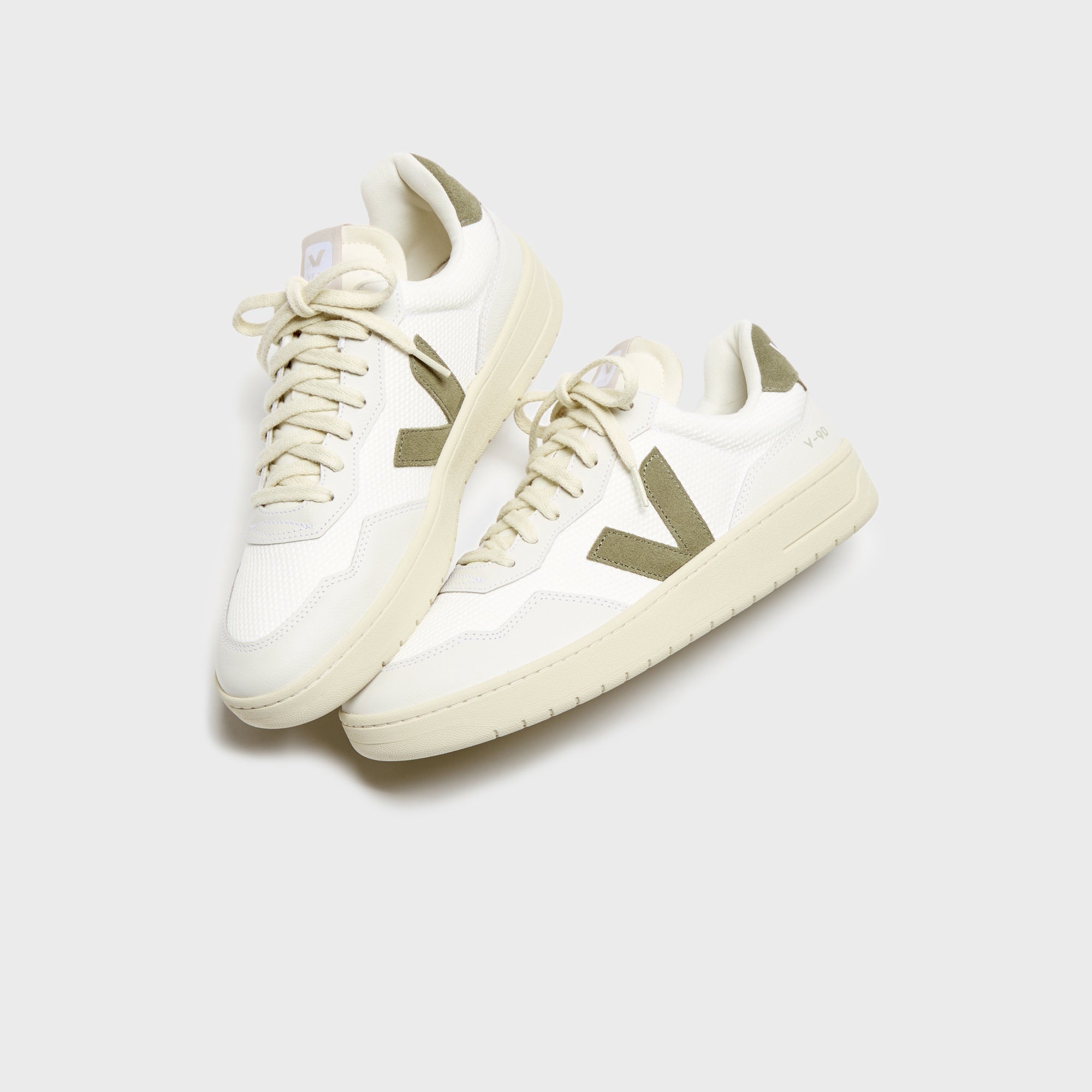 Veja V-90 - White / Kaki | Kith White / Kaki