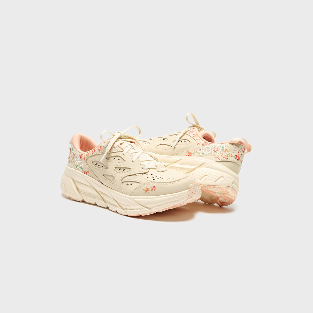 HOKA Vibrant Bloom Clifton L - Vanilla / Dry Clay | Kith Vanilla / Dry Clay