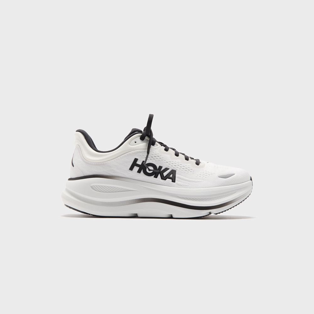 HOKA Bondi 9 - White / Black | Kith White / Black