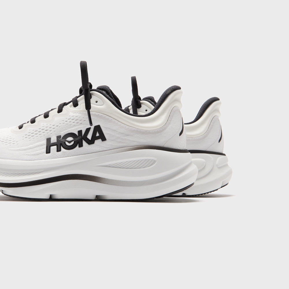 HOKA Bondi 9 - White / Black | Kith White / Black